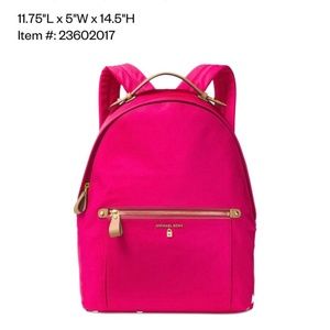 Michael Kors Kelcey Pink Nylon